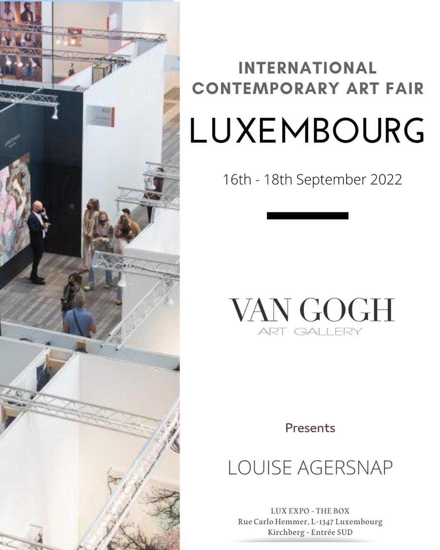 International Contemporary Art Fair Luxembourg 2022 announcement